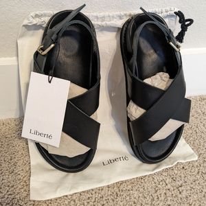 Liberté Capri (Chunky) Black Sandal